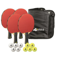 Набор ракеток для тенниса Joola Quattro 4 Bats 10 Balls