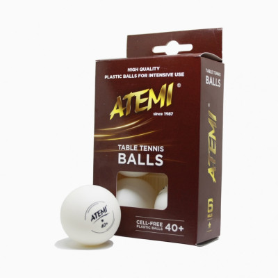 М'ячі ATEMI * 6 штук білі