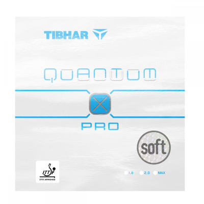 Накладка для ракетки Tibhar QUANTUM X PRO Soft Blue 