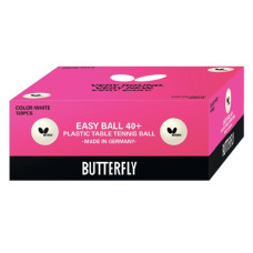 М'яч Butterfly Easy Ball 40+ (120 шт.) (білий)
