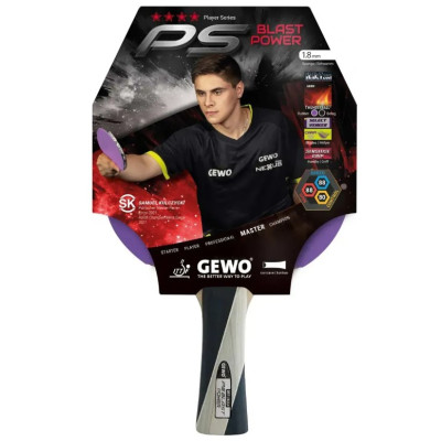 Ракетка для настільного тенісу Gewo PS Blast Power FL