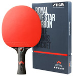 Ракетка для настольного тенниса Stiga Royal Carbon 5 Star FL Ракетка для настольного тенниса Stiga Royal Carbon 5 Star FL