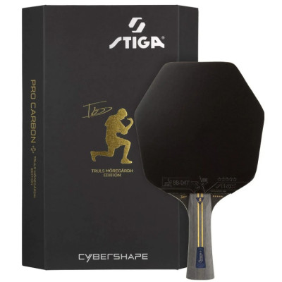Ракетка для настільного тенісу Stiga Pro Carbon Plus Cybershape Truls Edition 5 Star FL