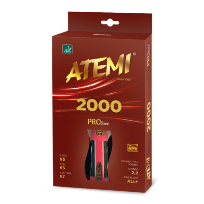 Ракетка для настольного тенниса Atemi 2000 PRO AN/FL